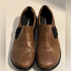 Romika Loafer Shoes brown leather size 39 ( 8.5) womans